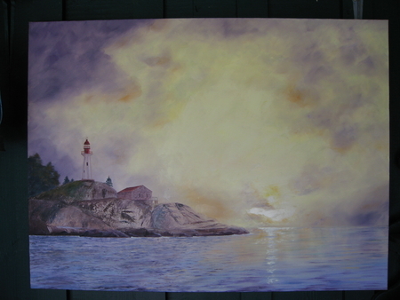 Point Atkinson 30in x 40in $2,500.