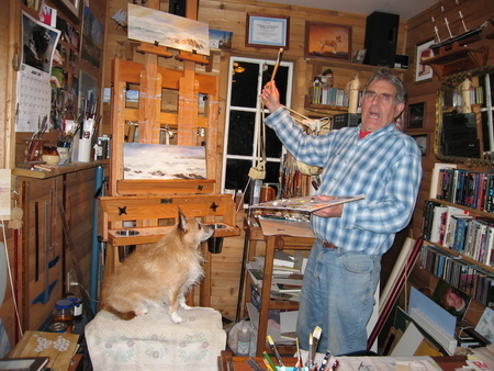 Martha (my dog), art critic