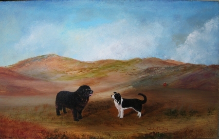 The Twa Dogs 10in x 16in $750.