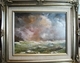 Steamer on a lee shore, oil painting 8 in x 10 in, $500.00